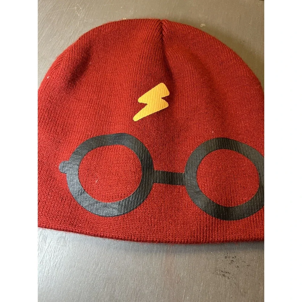 Child Harry Potter Beanie Red Licensed